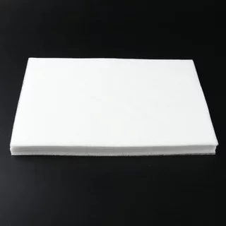 Filter cotton SNRQI W30 สำลีกรองเครื่องดูดฝุ่น สำหรับร้านทำเล็บ 100 แผ่น (สีขาว)
