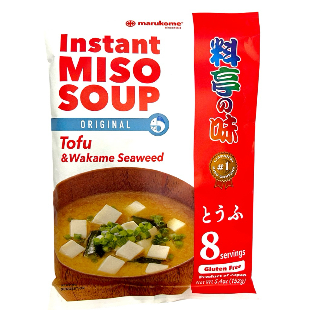 East Marukome instant miso soup tofu wakame seafood 152g. 🇯🇵