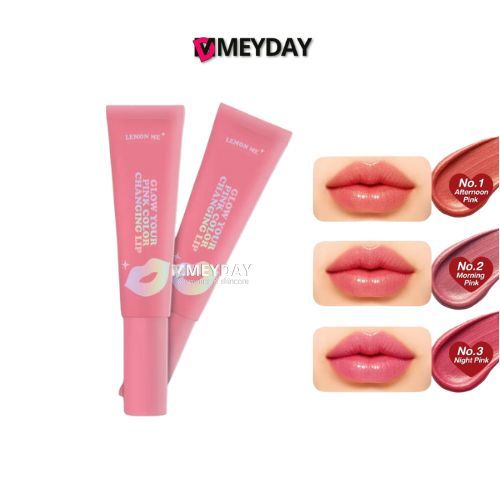 Lemon Me Glow Your Pink Color Changing Lip เลม่อน มี โกลว์ ยัวร์ พิงค์ คัลเลอร์ เชนจิ้ง ลิป 10 กรัม