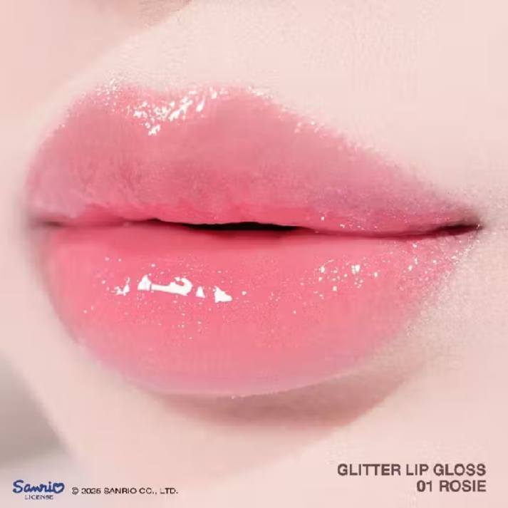 CHARMISS BLOOMING HEART GLITTER LIP GLOSS ออริจินัล กลอสฉ่ำวิ้ง ✨️ ผสมกลิเตอร์เพิ่มประกายถึง 2 เท่า - รูปที่ 4