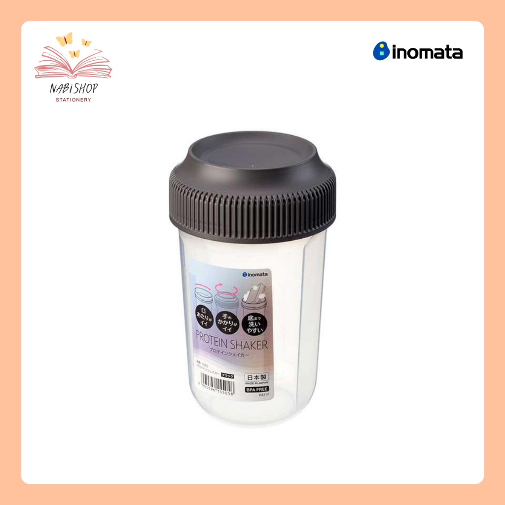 inomata 1550 protein shaker วดเชคโปรตีน 400ml (ของแท้จากญี่ปุ่น)