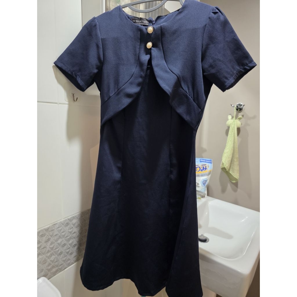 ส่งต่อเดรสสีกรม KB Shop ไซส์ S