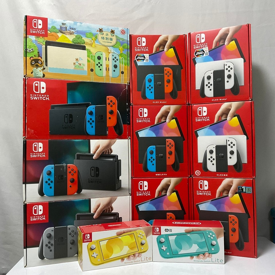 รวมเครื่องNintendo Switch มือ2สภาพดี Oled Lite กล่องขาว,แดง [NSW มือสอง] ประกันร้านและศูนย์ไทย