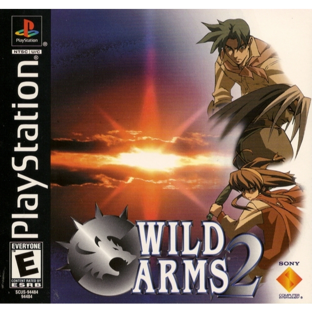 [PS1] Wild Arms 2 (2 DISC) เกมเพลวัน แผ่นก็อปปี้ไรท์ PS1 GAMES BURNED CD-R DISC