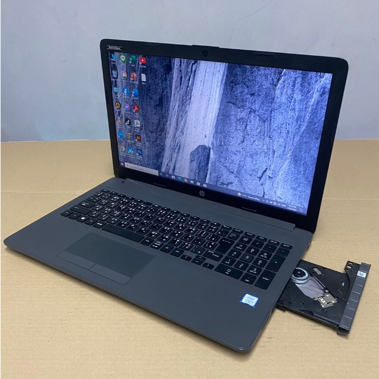 โน๊ตบุ๊คมือสอง HP Probook 250/G7 Core i3gen7(RAM:4-8gb/m2ssd:128gb)15.6นิ้ว มีไวฟายในตัว มีกล้องหน้า