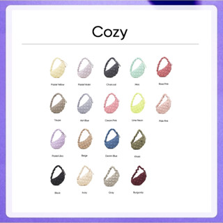 Carlyn Cozy M Bag 18 Colors H72303010 (Taupe, Gray, Black, I…