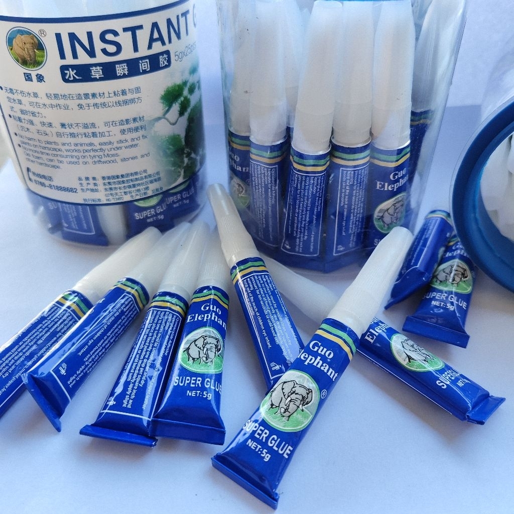 กาวติดไม้น้ำ กาวติดขอนไม้ หิน ปะการัง กาวติดเลเอาท์ Aquarium Instant Glue สินค้าพร้อมส่งในไทย