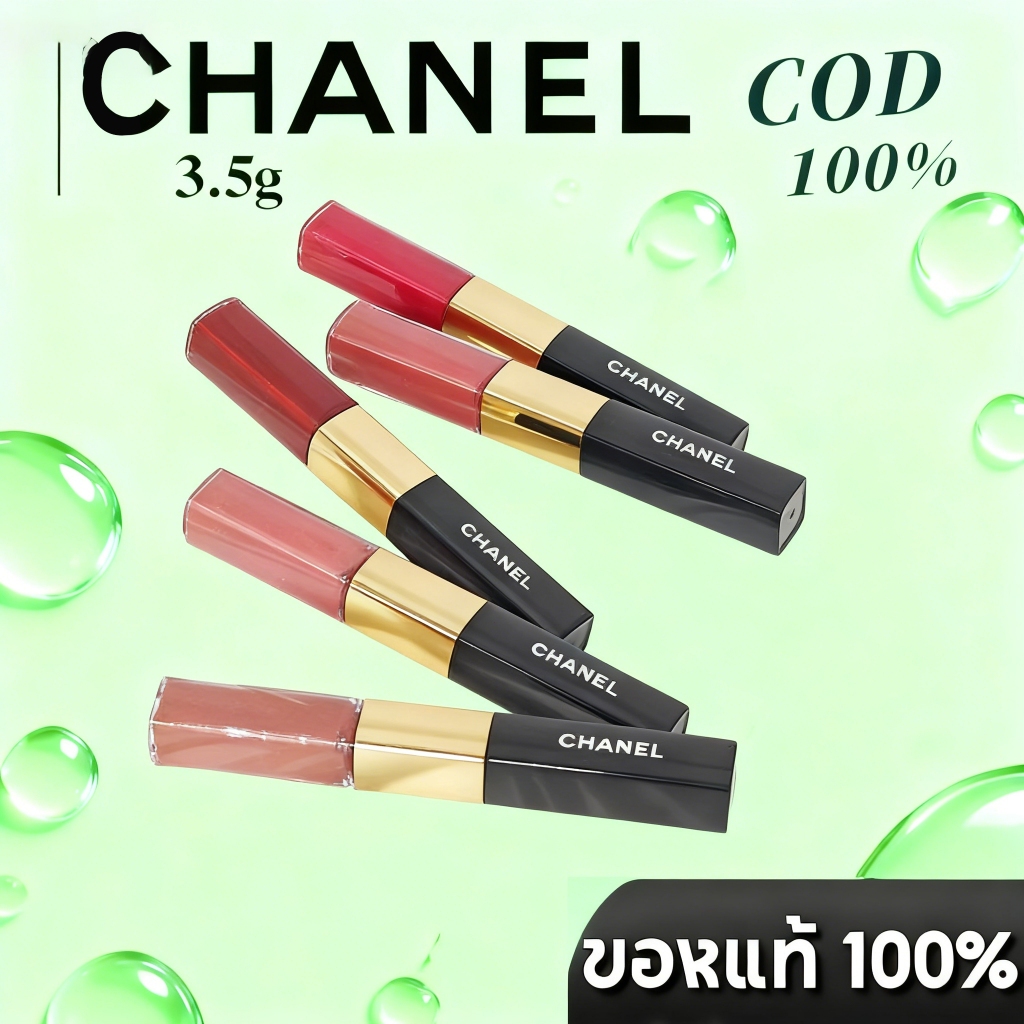 CHANEL : ลิควิดลิปสติก Chanel Le Rouge Duo Ultra Tenue Ultrawear Liquid Lip Colour