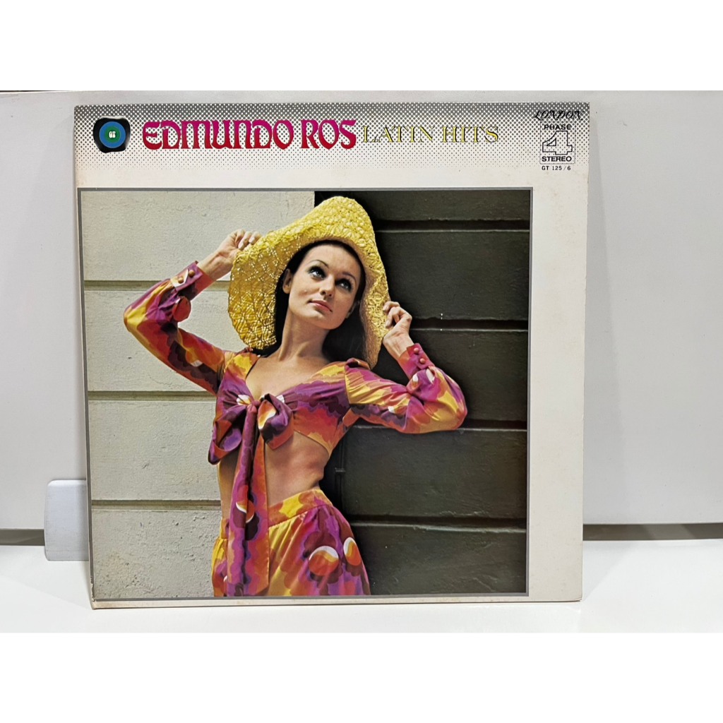 2LP Vinyl Records แผ่นเสียงไวนิล EDMUNDO ROS LATIN HITS GT-125/6   (H6A27)