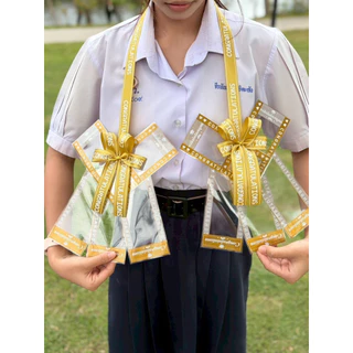 (02) พวงมาลัยใสธนบัตร หางเล็ก 10 ซอง