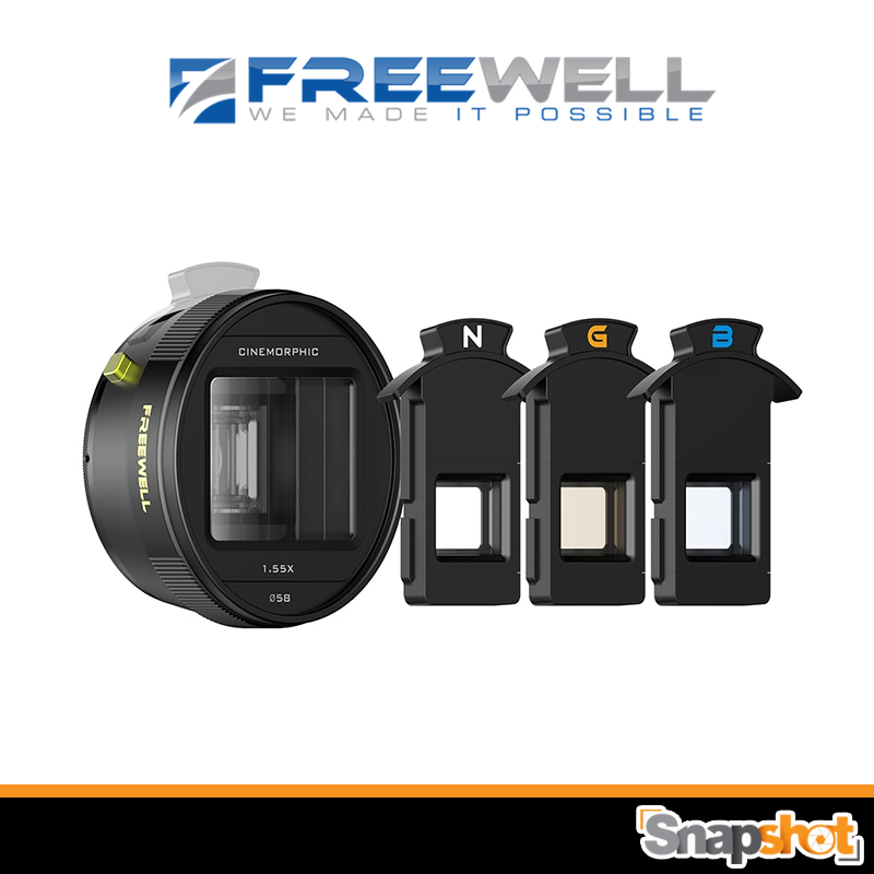 FREEWELL Steven Divish 1.55x Pro Cine Anamorphic 3 in 1 [FW-PROANM-1.55X]