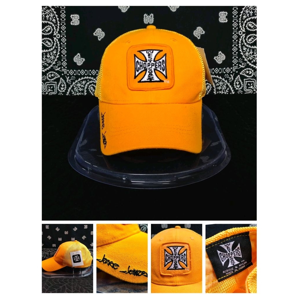 หมวก west coast chopper jesse james ลิขสิทธิ์แท้
