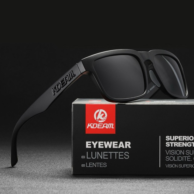 KDEAM แว่นกันแดด แฟชั่น Polarized แบรนด์แท้ 100% UV400 ร้านไทย ส่งด่วน แว่นตา ชายหญิง ขับรถ สปอร์ต