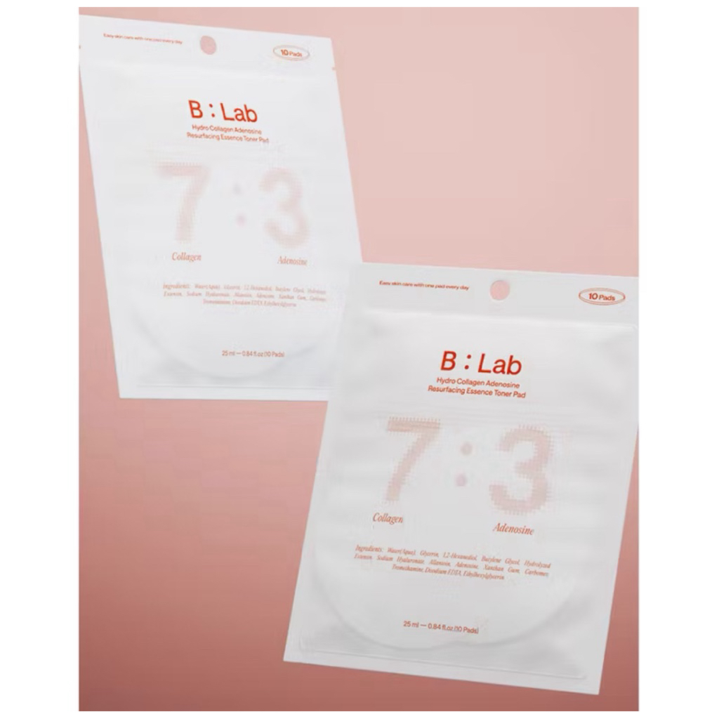 B:LAB Hydro Collagen Adenosine Essence Toner Pad