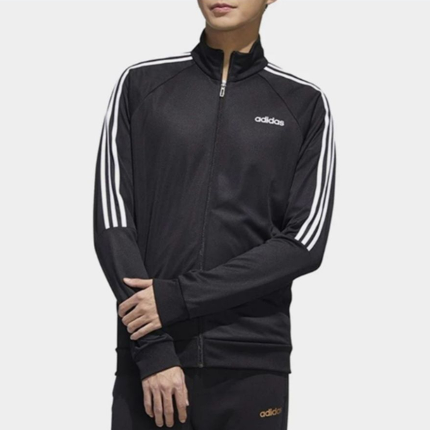 เสื้อแจ็คเก็ต Adidas Football Training Sports Windproof Stand Collar Jacket เสื้อแจ็คเก็ตอาดิดาส สินค้าแท้ 100%