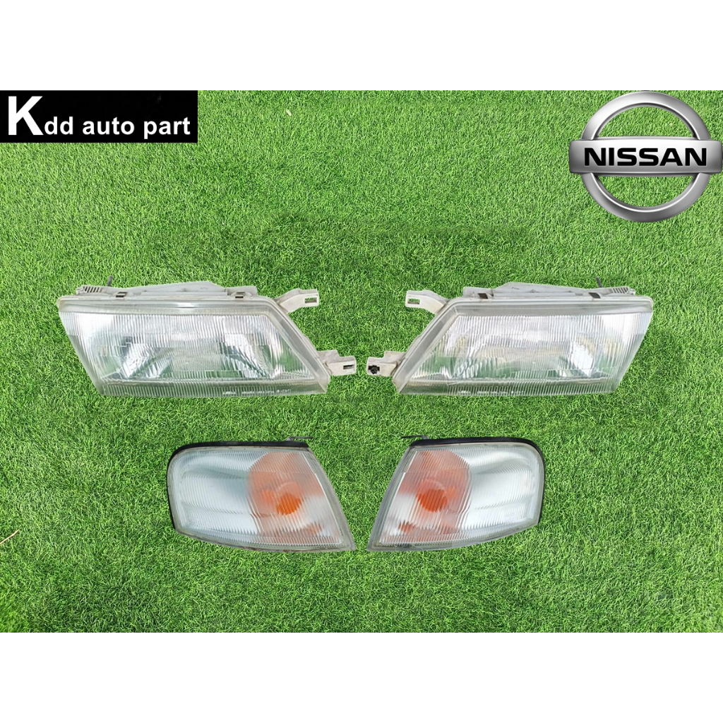ไฟหน้า ไฟเลี้ยวมุม Nissan Sunny B14 รุ่น 1