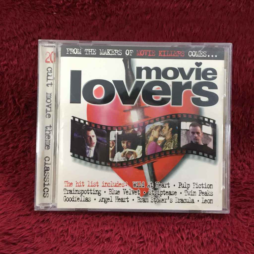 CD Movie Lovers - 20 Cult Movie Theme Classics สภาพตามรูปปก EA37-43