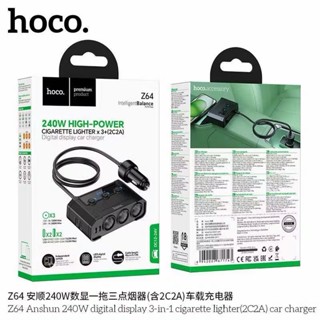 ที่ชาร์จรถยนต์ HOCO Z59 Z59A Car charger 2in1 PD30W+QC3.0 พร…