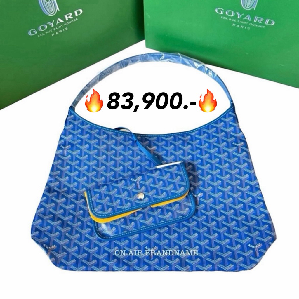 New goyard boheme hobo bag น้ำเงินสวยมาก