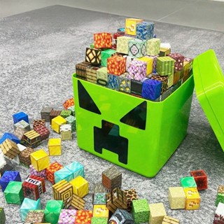 ของเล่นตัวต่อแม่เหล็ก รูปทรงลูกบาศก์ขนาด 2 ซม. ตัวต่อสร้างสร…