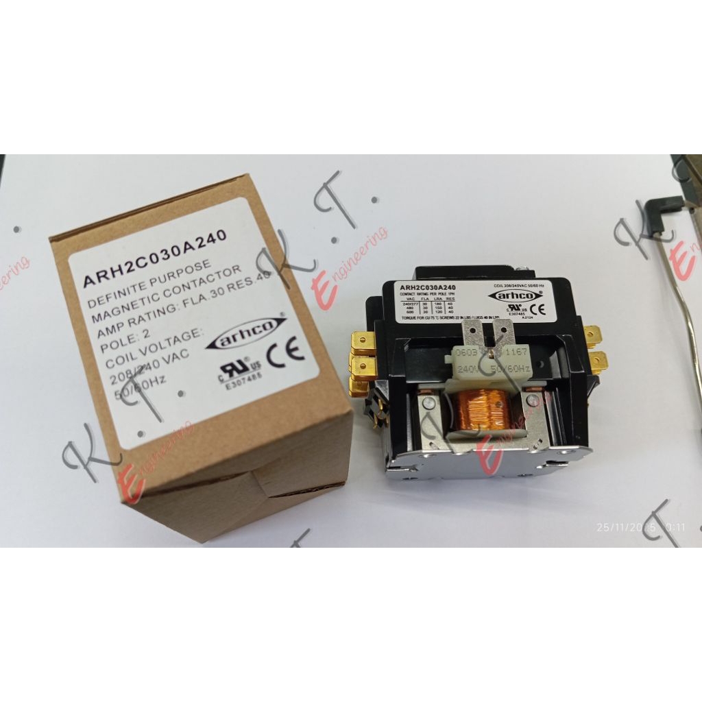 แมกเนติก 2P30A (magnetic contactor) รุ่น ARH2C030A240