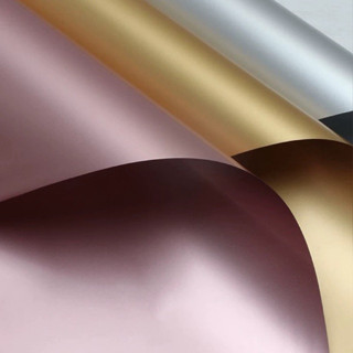 🇹🇭✨ ส่งด่วน 50x70CM (ยับง่าย)กระดาษห่อดอกไม้แบบใหม่แต่งขอบลา…