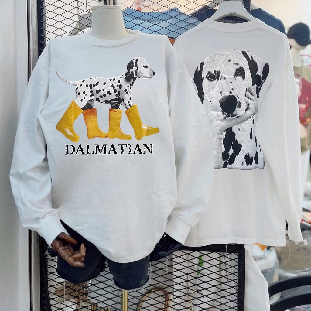 เสื้อสเวตเตอร์คอกลมสไตล์เกาหลียอดนิยมปี 2026 ทรงโอเวอร์ไซส์หลวม เนื้อในบุขนฟูและหนาพิเศษ #2 - รูปที่ 4