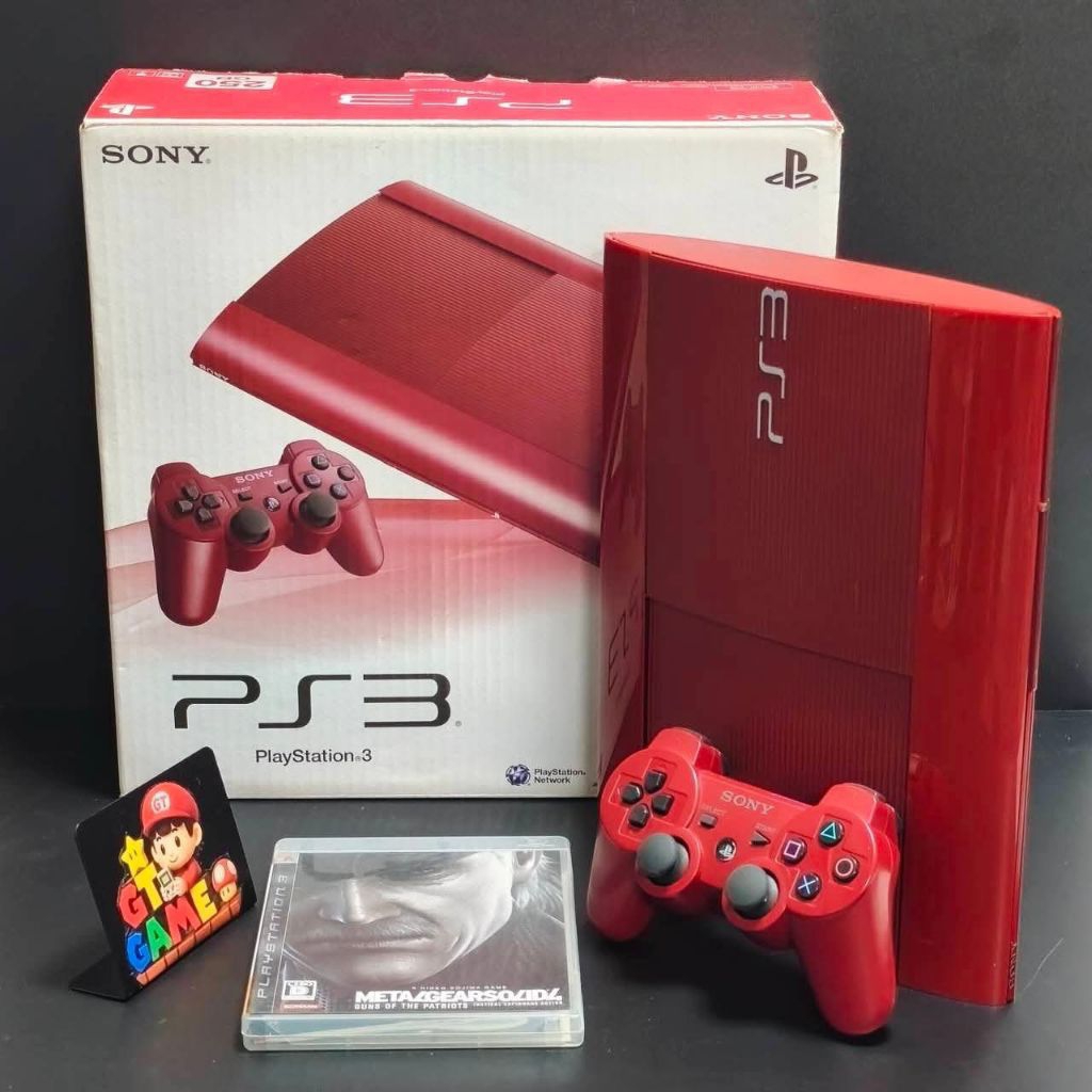 PS3 Super Slim Limited Scarlet Red 
CECH-4000B GA  250GB All Zone