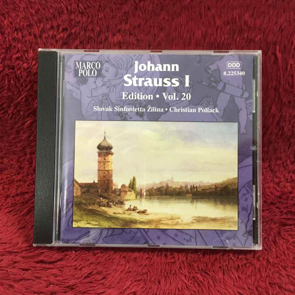 CD Johann Strauss I: Edition • Vol. 20 สภาพตามรูปปก EA38-113