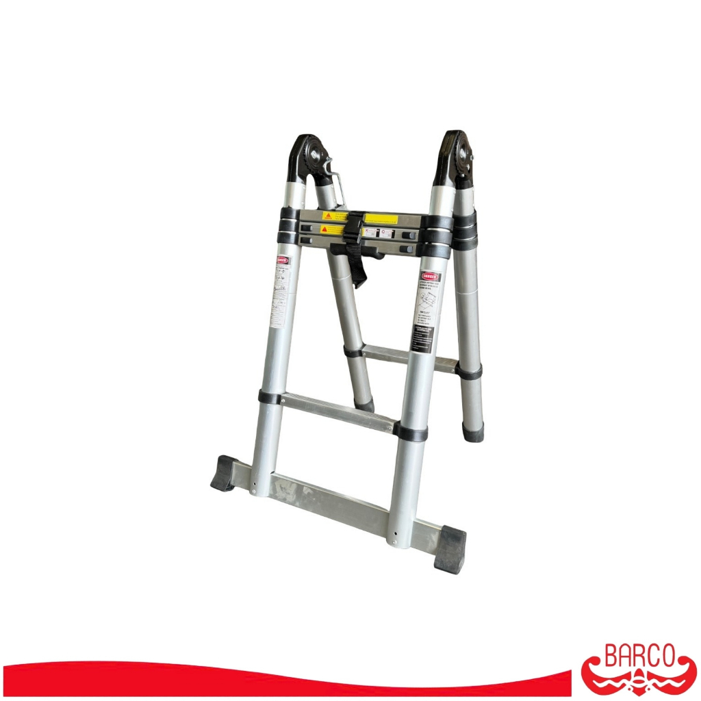 BARCO บันไดยืดหดอเนกประสงค์ (อลูมิเนียม) รุ่น 2×4 1.70+1.70 เมตร – โปรปัง
