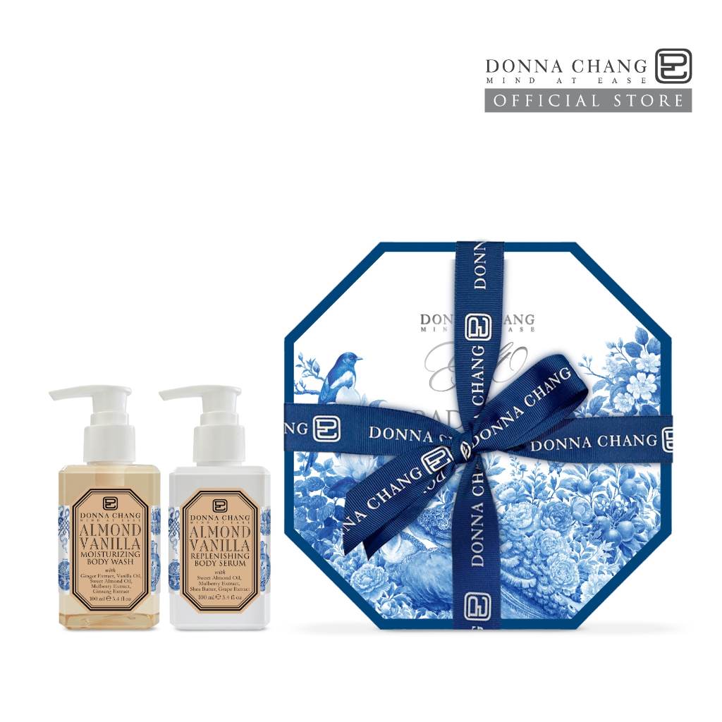 DONNA CHNG  Almond Vanilla Body Treatment Giftset 100 ml.