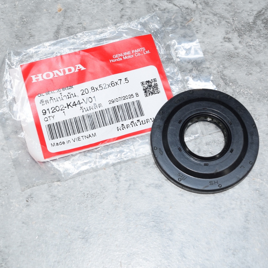ซีลน้ำมัน 20.8x52x6x7.5 (ARAI) Scoopy-I ปี 12-20 แท้ศูนย์ฮอนด้า ราคา/1ชิ้น 91202-K44-V01