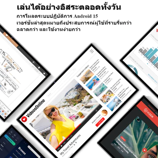 แท็บเล็ต v62 Android 15 12 นิ้วหน้าจอ RAM 16GB 1TB 15000mAh ความจุ Dual SIM Dual สแตนด์บายรองรับ 5G wifi