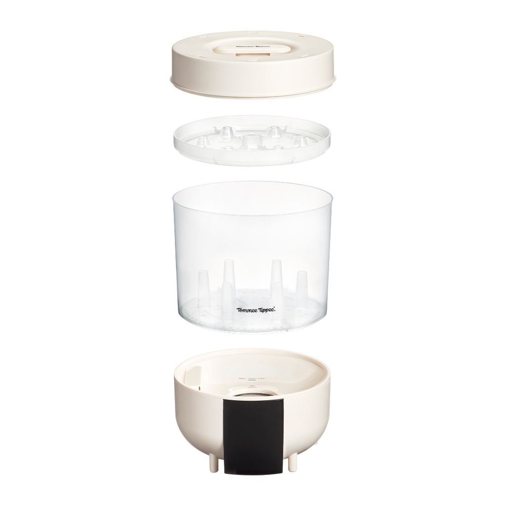 Tommee Tippee เครื่องนึ่งขวดนม Quickdry นึ่งและอบแห้งไวที่สุดภายใน 26 นาที ฆ่าเชื้อ 99.9% รูปที่ 3