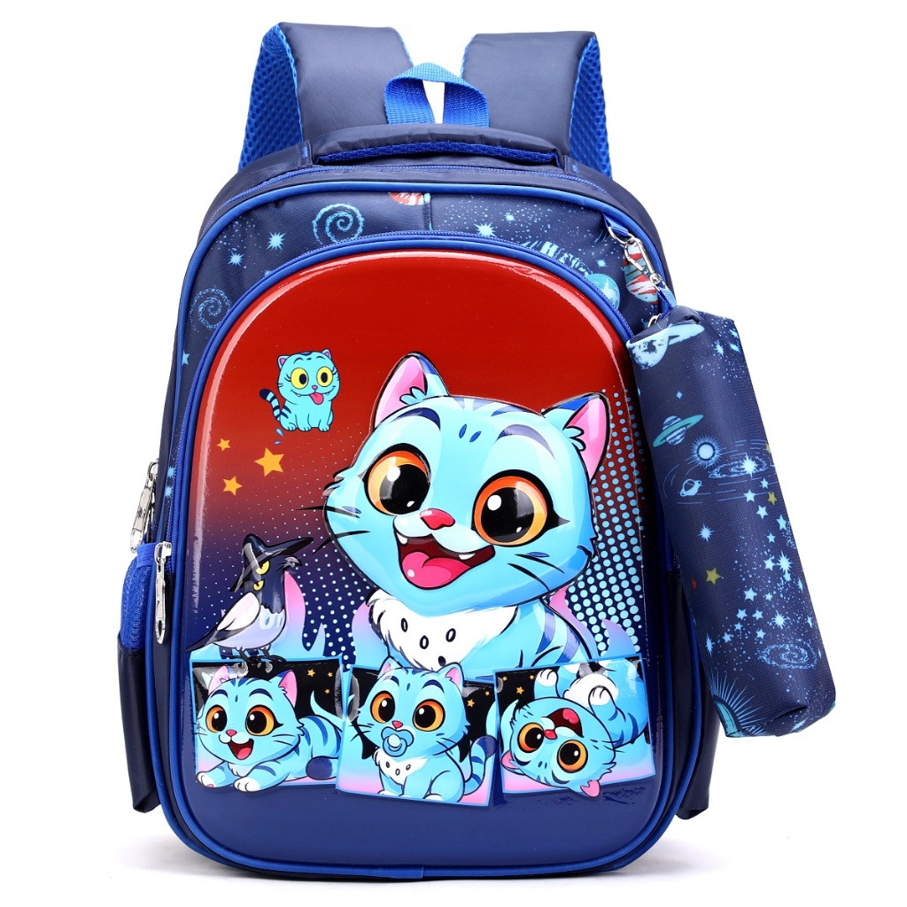 กระเป๋าเป้3D14นิ้ว กระเป๋าสะพายใส่กระดาษA4ได้ สินค้าในไทยพร้อมส่ง - รูปที่ 7