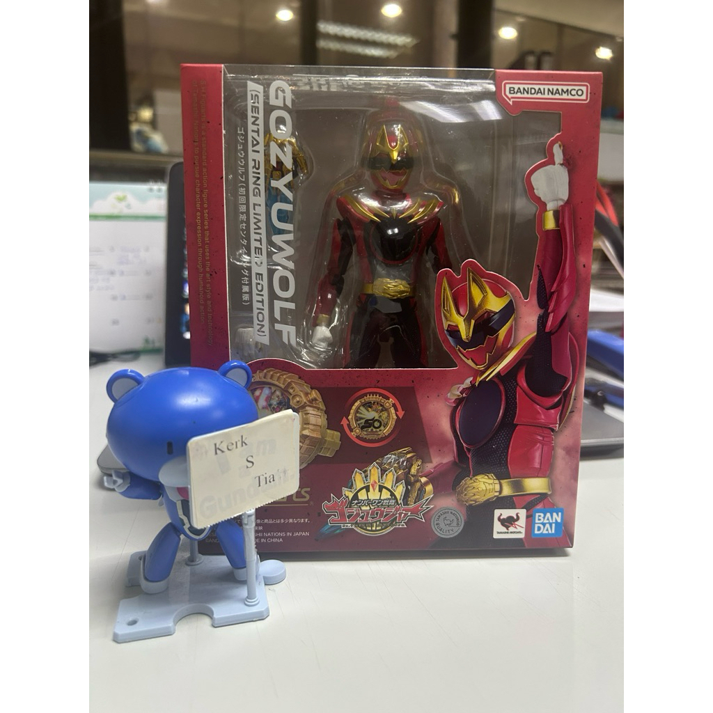 ของแท้ Bandai S.H.Figuarts GOZYUWOLF (SENTAI RING LIMITED EDITION) Hk Version