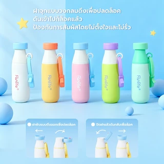 แก้วสแตนเลส 316 คุณภาพสูง ถ้วยความร้อนสำหรับดื่มคู่ ขวดน้ำเก็บความเย็น/ร้อน 520ml ขวดเก็บความเย็น ขวดสแตนเลส-263