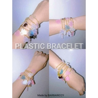 (พร้อมส่ง♻️) สร้อยข้อมือแฮนด์เมด PLASTIC BRACELET♻️