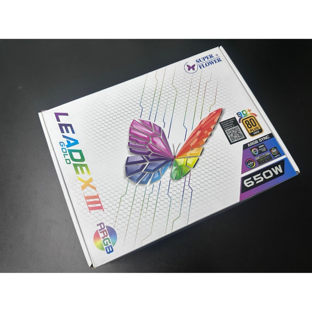 SUPER FLOWER LEADEX III ARGB PRO 650W 750W ( 80 PLUS GOLD )