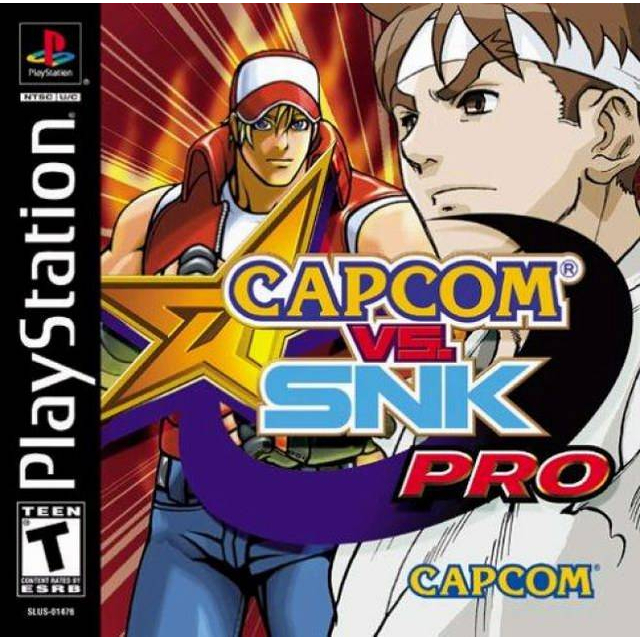 [PS1] Capcom vs. SNK : Millennium Fight 2000 Pro (1 DISC) เกมเพลวัน แผ่นก็อปปี้ไรท์ PS1 GAMES BURNED