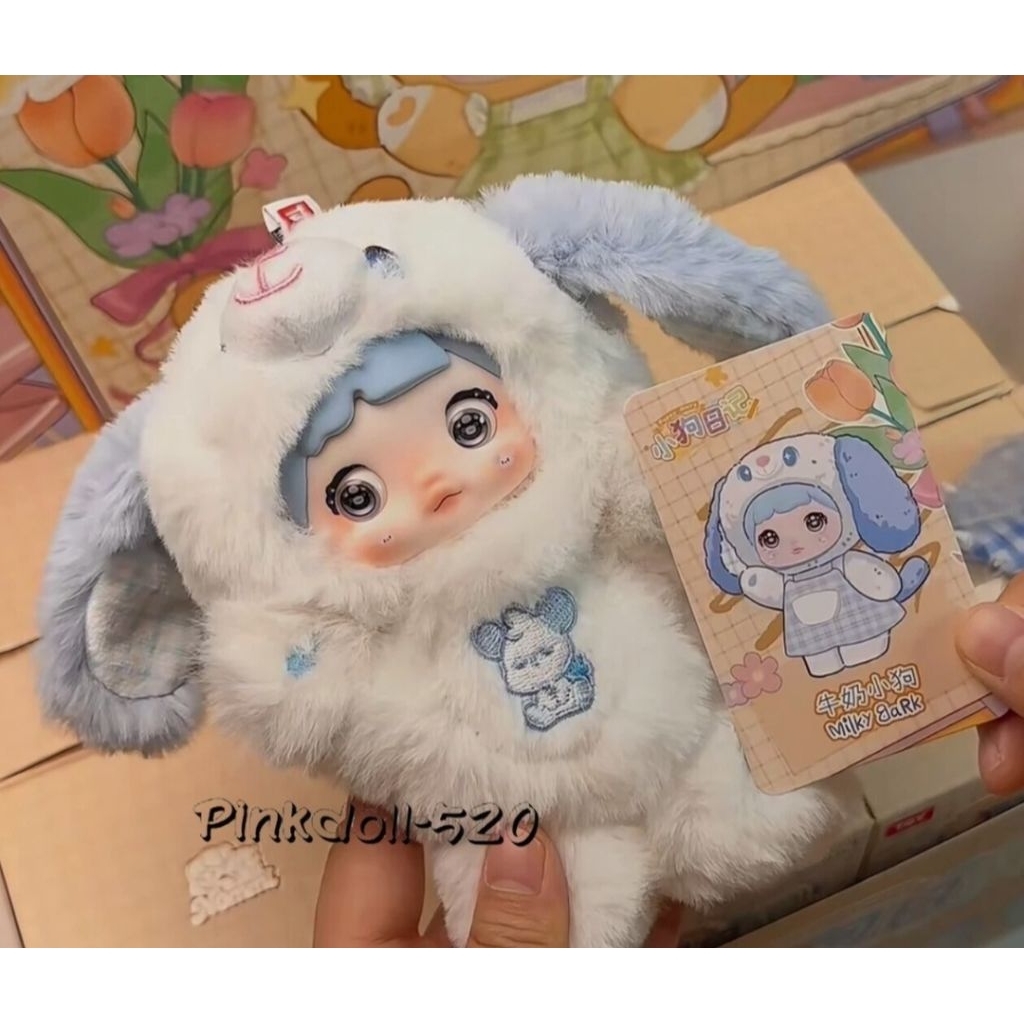 Nommi Puppy diary Series V5 Confirmed Blind Box Figure Plush Toy Hot -Milk Puppy