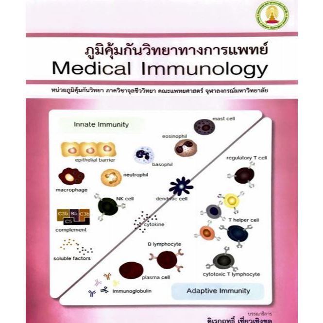หนังสือ ภูมิคุ้มกันวิทยาทางการแพทย์ (Medical Immunology) Ed.1/2562