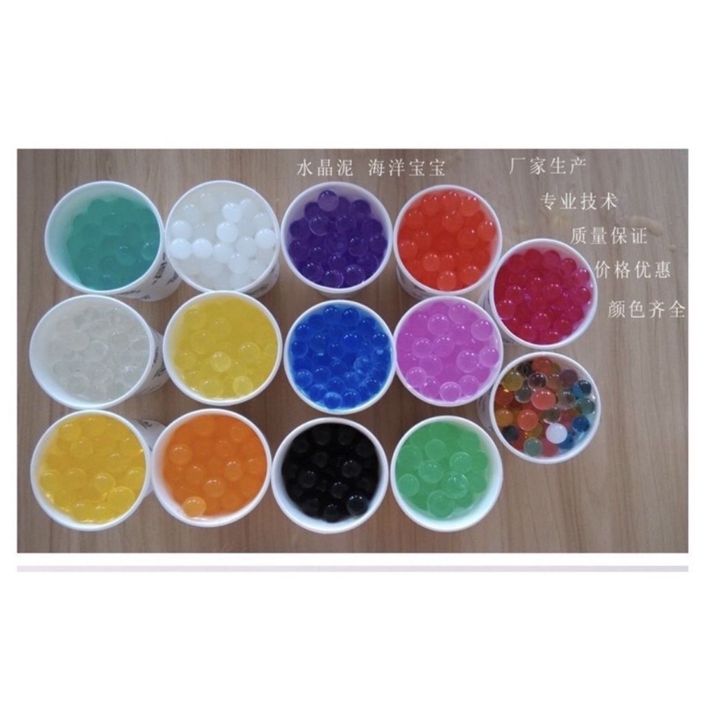 ส่งไวค่ะ มีหลายขนาด ดินปลูกต้นไม้ เจลปลูกต้นไม้ (3กรัม) พร้อมส่งจากไทย ส่งไว sensory bin montessori sensory play