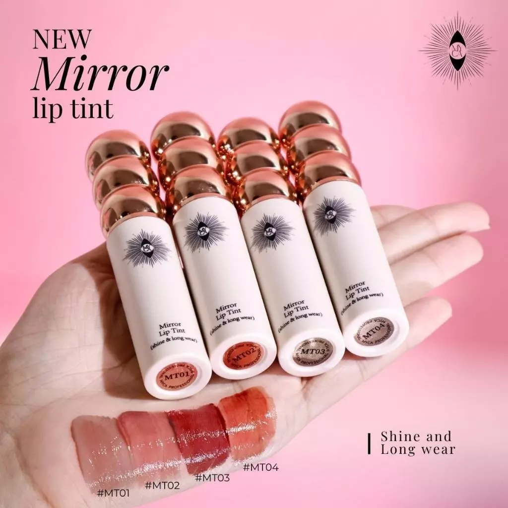 ใหม่ล่าสุด! MYCA Mirror Lip Tint ลิปทินต์เนื้อกระจกฉ่ำวาว ติดทนนาน ให้ฟินิช mirror glossy เรียบหรูทุกลุค สวยตลอดวัน