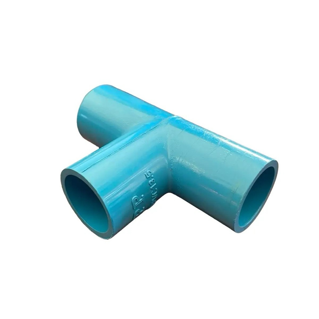 แพ็คละ ( 50 ตัว ) ข้อต่อสามทาง pvc ขนาด 1/2" (4หุน) จัดส่งสินค้าทุกวัน