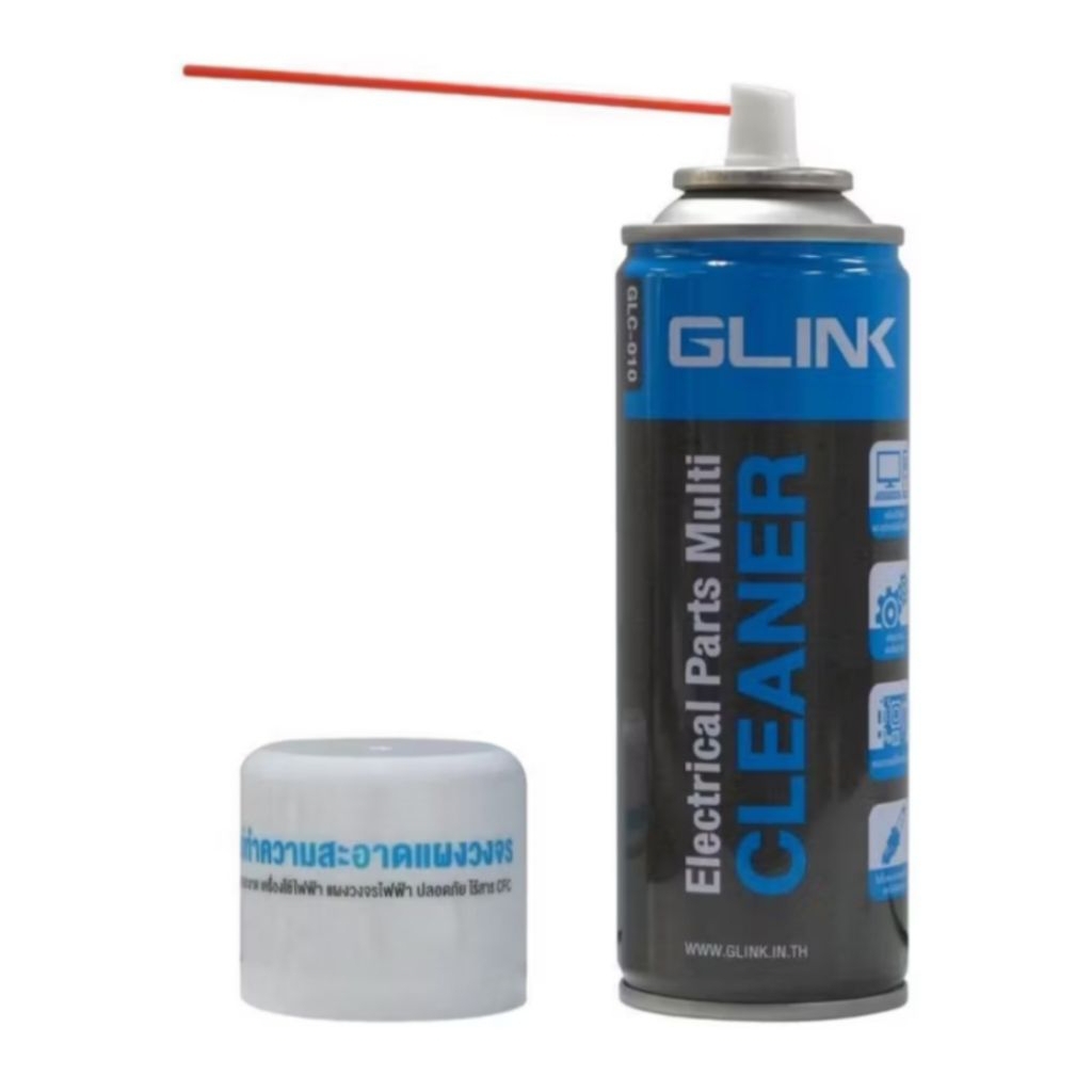 GLINK GLC-010 สเปรย์ทำความสะอาดแผงวงจร 450 ml.