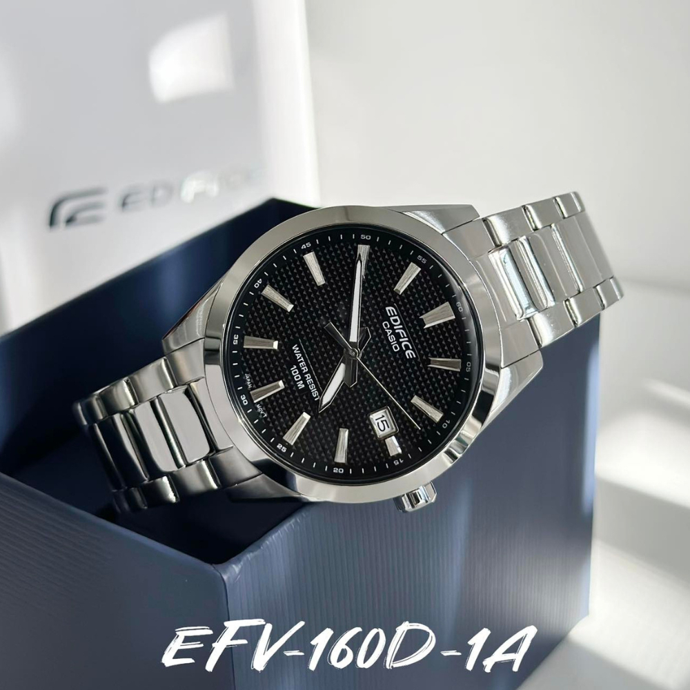 Casio Edifice นาฬิกาข้อมือ รุ่น EFV-160 EFV-160D (EFV-160D-1A,EFV-160D-2A,EFV-160D-3A,EFV-160D-7A)