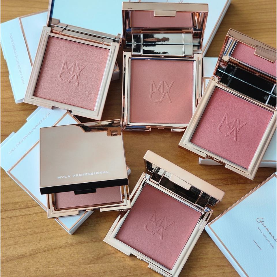 บลัชออน myca ไมก้า ชีคเนเจอร์ บลัช MYCA CHEEKNATURE POWDER BLUSH รุ่นใหม่ล่าสุด
