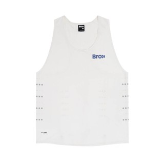 BROOO PRO SINGLET OUT OF CONTROL WHITE