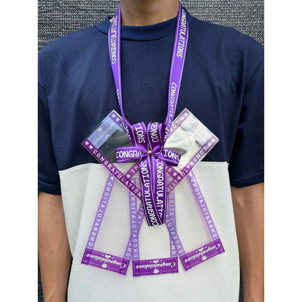 พวงมาลัยใส่ธนบัตร คล้องคอ 5 ซอง - 4